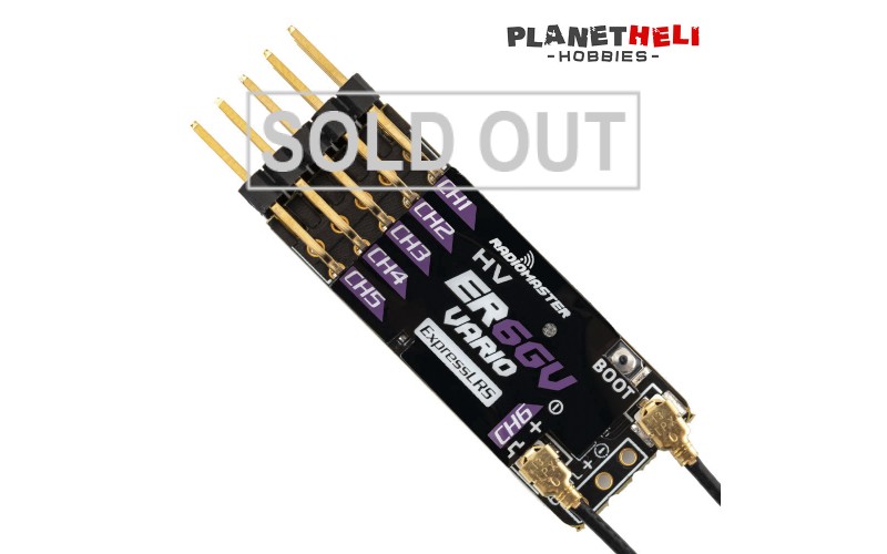 Radiomaster ER6GV 2.4GHz ELRS PWM Receiver